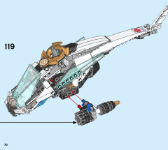 LEGO 70673 instructions page 70 – build guide
