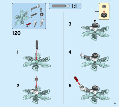 LEGO 70673 instructions page 71 – build guide