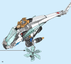 LEGO 70673 instructions page 72 – build guide