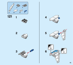 LEGO 70673 instructions page 73 – build guide