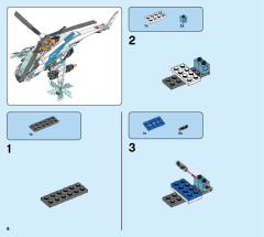 LEGO 70673 instructions page 8 – build guide