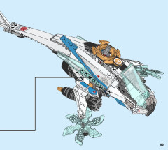 LEGO 70673 instructions page 85 – build guide