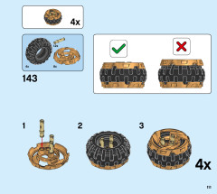 LEGO 70675 instructions page 111 – build guide