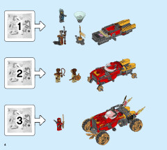 LEGO 70675 instructions page 4 – build guide