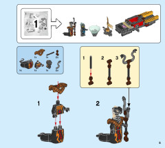 LEGO 70675 instructions page 5 – build guide