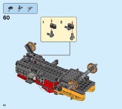 LEGO 70675 instructions page 62 – build guide