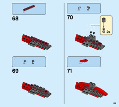 LEGO 70675 instructions page 69 – build guide