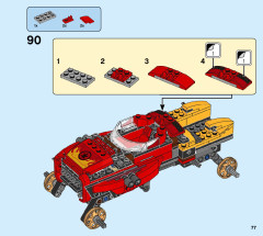 LEGO 70675 instructions page 77 – build guide