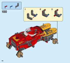 LEGO 70675 instructions page 84 – build guide