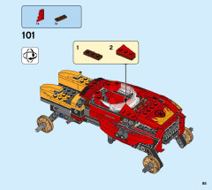 LEGO 70675 instructions page 85 – build guide