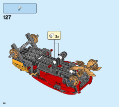 LEGO 70675 instructions page 98 – build guide