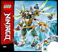 LEGO 70676 instructions page 1 – build guide