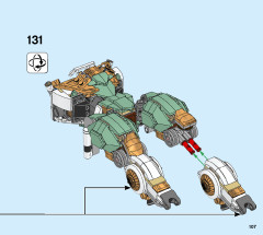 LEGO 70676 instructions page 107 – build guide