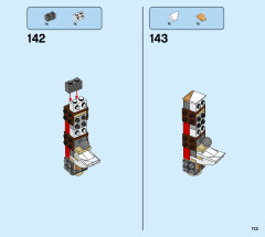 LEGO 70676 instructions page 113 – build guide