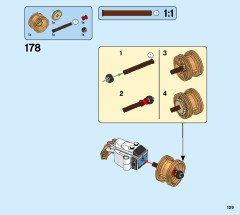 LEGO 70676 instructions page 129 – build guide