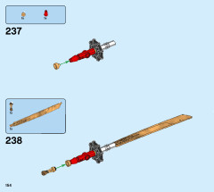 LEGO 70676 instructions page 154 – build guide