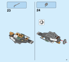 LEGO 70676 instructions page 17 – build guide