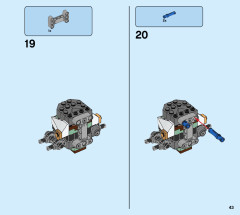 LEGO 70676 instructions page 43 – build guide