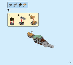 LEGO 70676 instructions page 77 – build guide