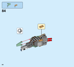LEGO 70676 instructions page 84 – build guide