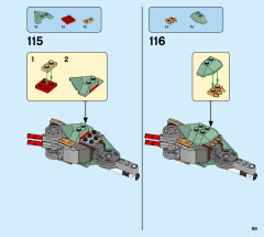 LEGO 70676 instructions page 99 – build guide