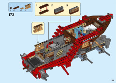 LEGO 70677 instructions page 129 – build guide