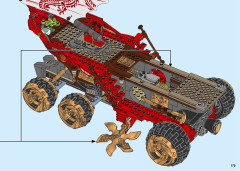 LEGO 70677 instructions page 175 – build guide