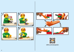 LEGO 70677 instructions page 2 – build guide