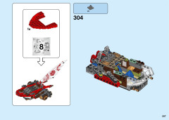 LEGO 70677 instructions page 207 – build guide