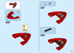 LEGO 70677 instructions page 209 – build guide