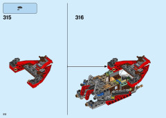 LEGO 70677 instructions page 212 – build guide