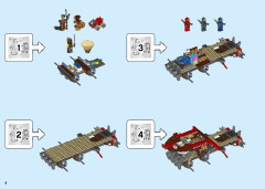LEGO 70677 instructions page 4 – build guide