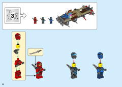 LEGO 70677 instructions page 62 – build guide