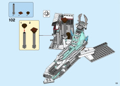LEGO 70678 instructions page 135 – build guide