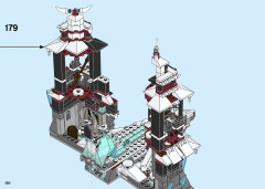 LEGO 70678 instructions page 190 – build guide