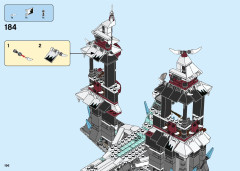 LEGO 70678 instructions page 196 – build guide