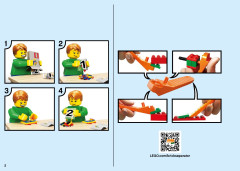 LEGO 70678 instructions page 2 – build guide