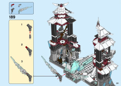 LEGO 70678 instructions page 201 – build guide