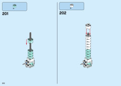 LEGO 70678 instructions page 210 – build guide