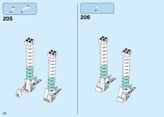 LEGO 70678 instructions page 212 – build guide
