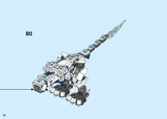 LEGO 70678 instructions page 36 – build guide