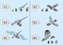 LEGO 70678 instructions page 4 – build guide