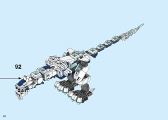 LEGO 70678 instructions page 40 – build guide