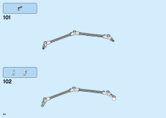 LEGO 70678 instructions page 44 – build guide