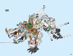 LEGO 70679 instructions page 125 – build guide