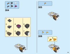 LEGO 70679 instructions page 129 – build guide
