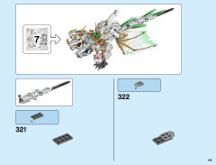 LEGO 70679 instructions page 135 – build guide