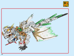 LEGO 70679 instructions page 154 – build guide