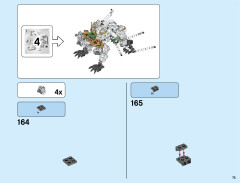 LEGO 70679 instructions page 75 – build guide