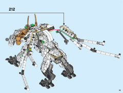 LEGO 70679 instructions page 95 – build guide